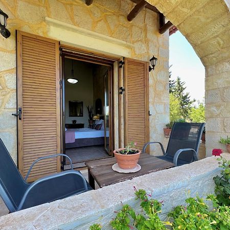Villa Toula With Pool Nr Armeni Crete Makhairoi Bagian luar foto